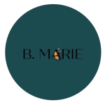 B. MARIE ACCESSORIES LOGO